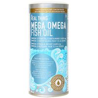 The Real Thing Mega Omega Fish Oil Liquid